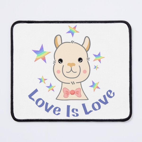 Item preview, Cute Pride Alpaca - Love Is Love Rainbow Stars designed and sold by SulariTDsign.