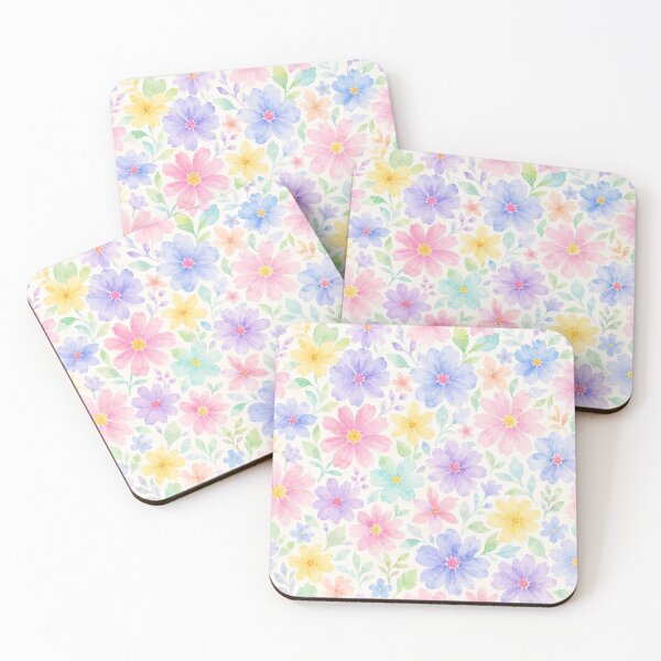 Item preview, Pastel Wildflower Watercolor Seamless Pattern designed and sold by Ioanna-Studio.