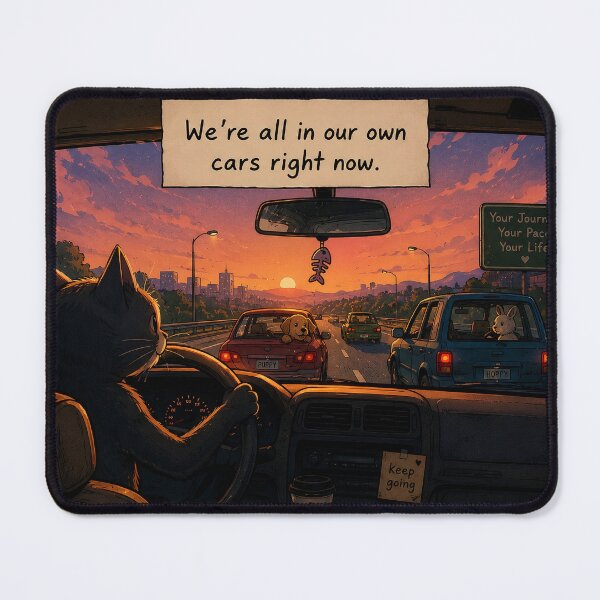 Item preview, we are all in our cars right now  designed and sold by Day Dreamer.