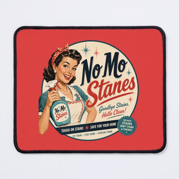 Item preview, Vintage (and fictitous) Cleaning Product: No Mo Stanes designed and sold by Rue Market.