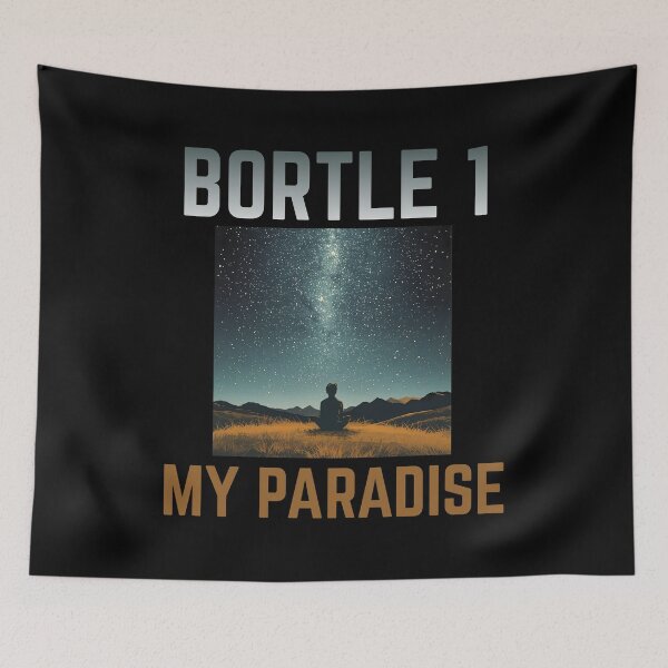 Item preview, Bortle 1 Is My Paradise Stargazing Astronomy Design designed and sold by Bajszon.
