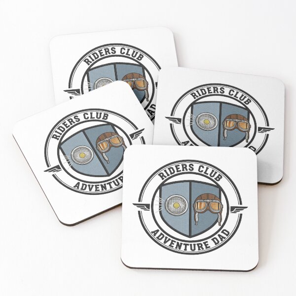 Item preview, Riders Club Adventure Dad Biker Patch designed and sold by Teeny Quities.