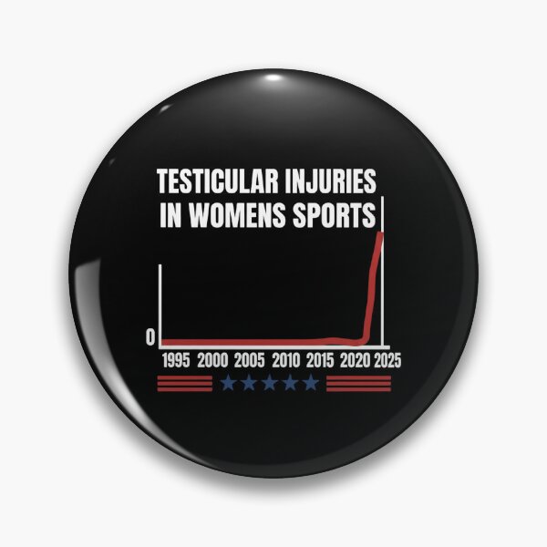 Item preview, Testicular Injuries in Womens Sports Funny Satire Graph designed and sold by haitrieuic96.