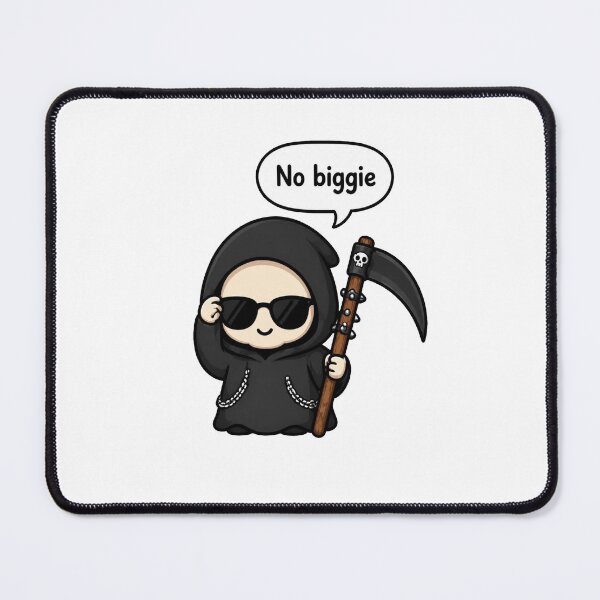 Item preview, No Biggie Grim Reaper designed and sold by Icareis-Studios.
