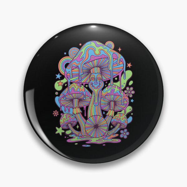 Item preview, Trippy Festival Hippie Mushroom Tie Dye Rave designed and sold by LuminOrb.