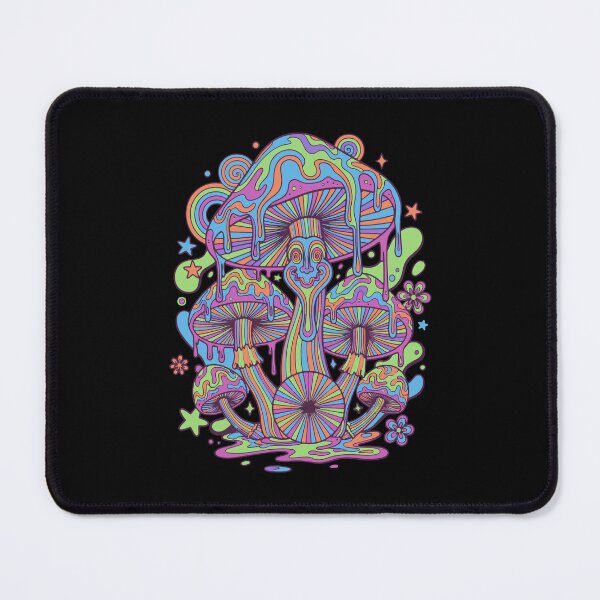 Item preview, Trippy Festival Hippie Mushroom Tie Dye Rave designed and sold by LuminOrb.