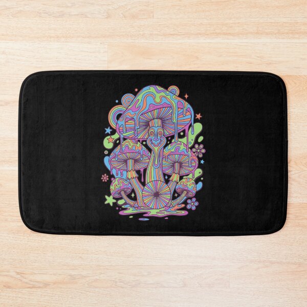 Item preview, Trippy Festival Hippie Mushroom Tie Dye Rave designed and sold by LuminOrb.