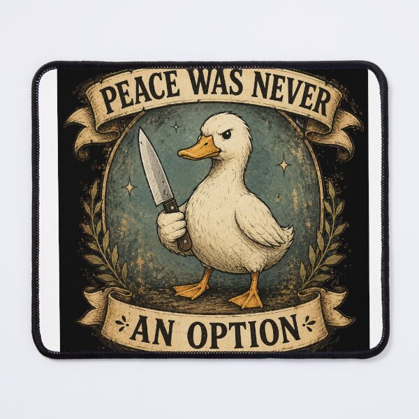 Item preview, Duck with knife designed and sold by PeterPunkt.