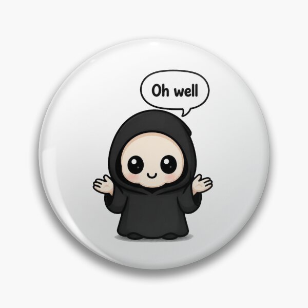 Item preview, Oh Well Grim Reaper designed and sold by Icareis-Studios.