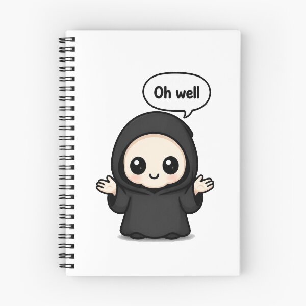 Item preview, Oh Well Grim Reaper designed and sold by Icareis-Studios.
