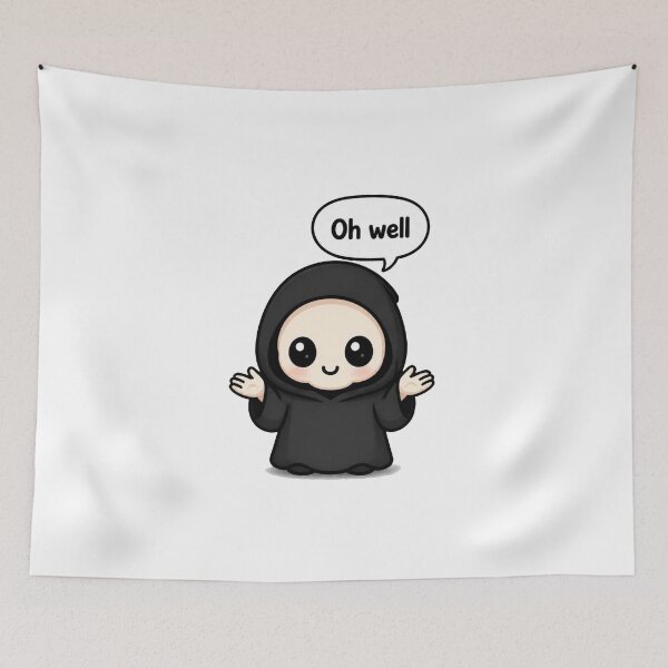 Item preview, Oh Well Grim Reaper designed and sold by Icareis-Studios.