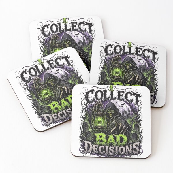 Item preview, Collect Bad Decisions Gothic Reaper. designed and sold by HorrorInkStudio.