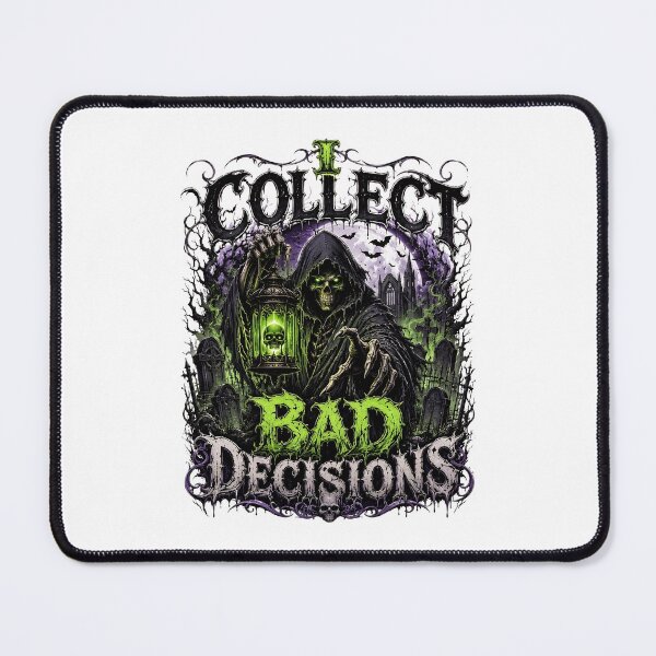 Item preview, Collect Bad Decisions Gothic Reaper. designed and sold by HorrorInkStudio.