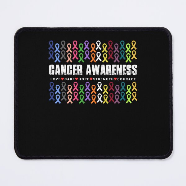 Item preview, Cancer Awareness Love Care Hope Strength Courage Ribbon Graphic designed and sold by alidiaa.