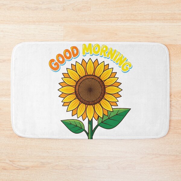 Item preview, Arte vectorial de girasol de buenos días designed and sold by givememytees.