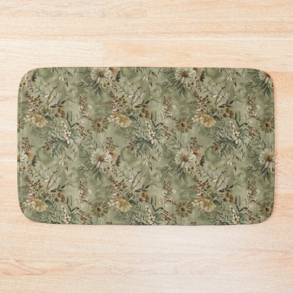 Item preview, Sage Green & Earthy Florals designed and sold by patterncrow.