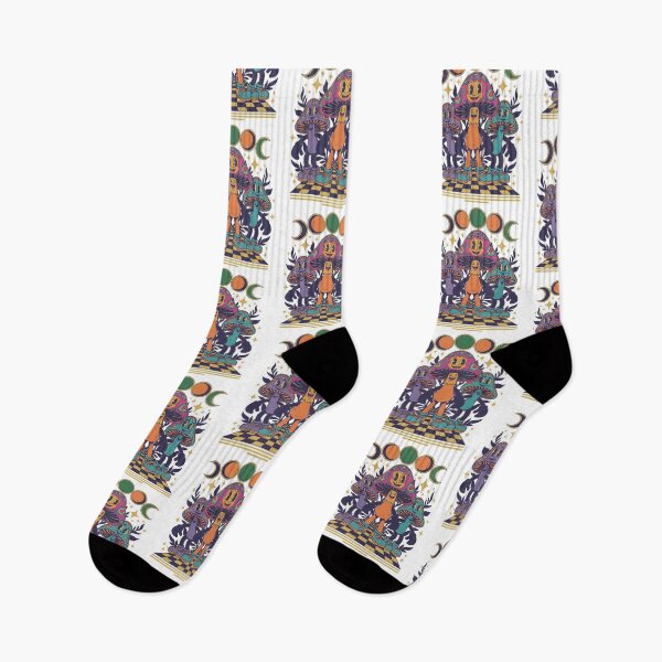 Item preview, trippy festival hippie mushroom tie dye rave designed and sold by LuminOrb.
