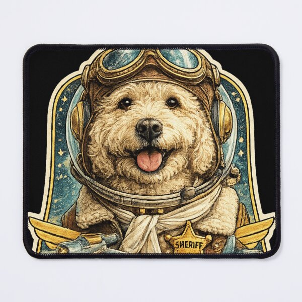 Item preview, Labradoodles we can do it all - pilot - astronaught - sheriff designed and sold by domdjs4239.