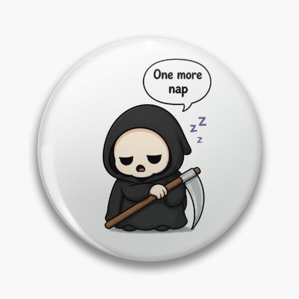 Item preview, One More Nap Grim Reaper designed and sold by Icareis-Studios.