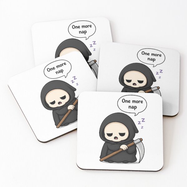 Item preview, One More Nap Grim Reaper designed and sold by Icareis-Studios.