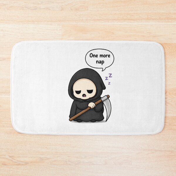 Item preview, One More Nap Grim Reaper designed and sold by Icareis-Studios.