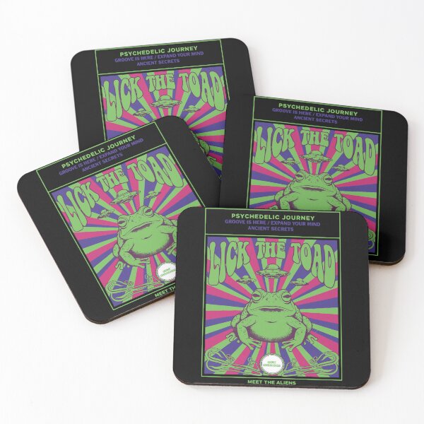 Item preview, Trippy Music Festival Lick The Toad Journey designed and sold by LuminOrb.