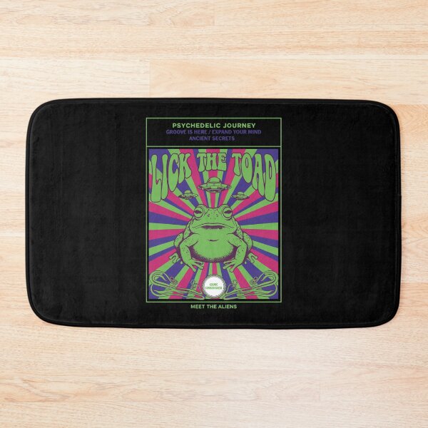Item preview, Trippy Music Festival Lick The Toad Journey designed and sold by LuminOrb.