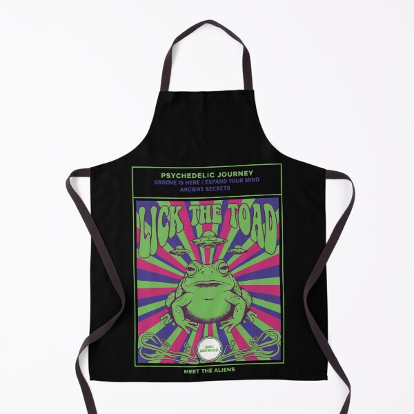Item preview, Trippy Music Festival Lick The Toad Journey designed and sold by LuminOrb.