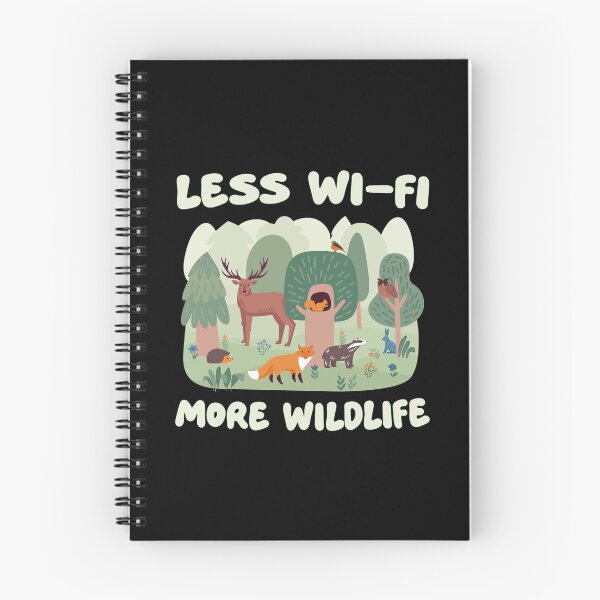 Item preview, Less Wi-Fi, More Wildlife designed and sold by R-A Designs.