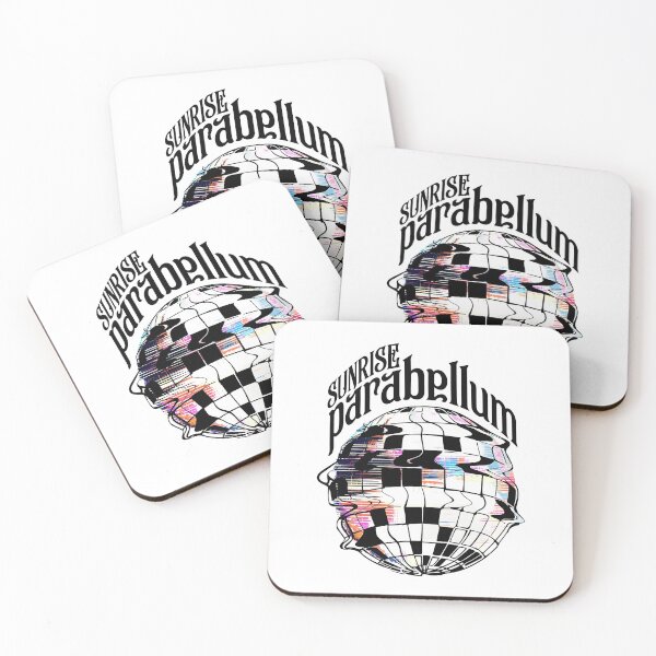 Item preview, Sunrise Parabellum Glitch Disco Ball Indie Rock Graphic designed and sold by alidiaa.