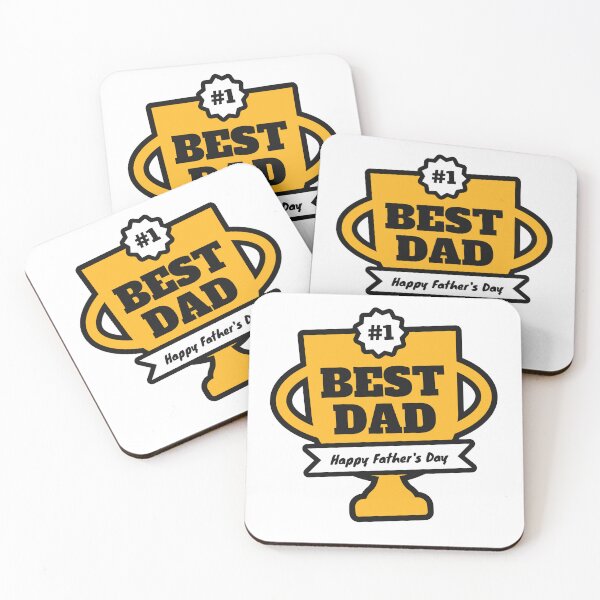 Item preview, Number 1 Best Dad Trophy Happy Fathers Day designed and sold by _ZENTAY_.