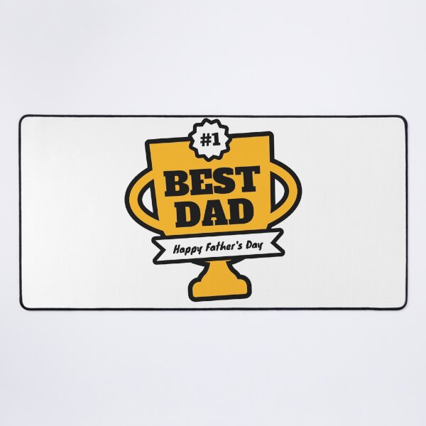 Item preview, Number 1 Best Dad Trophy Happy Fathers Day designed and sold by _ZENTAY_.