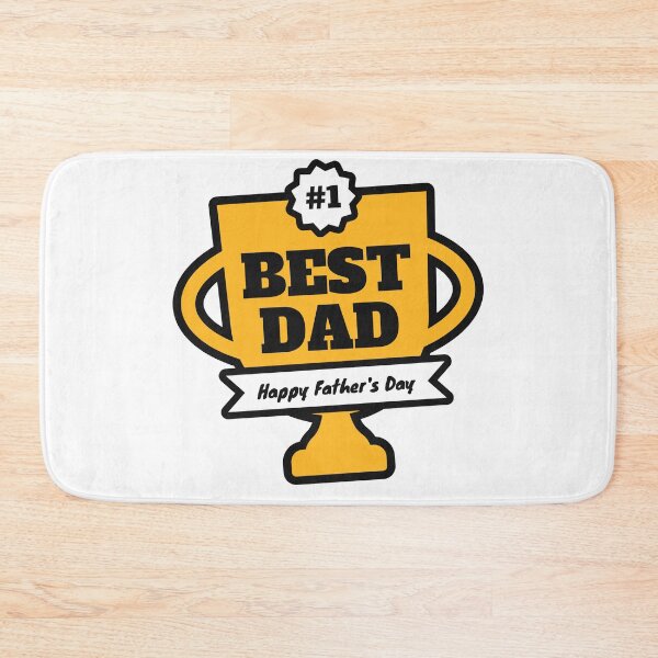 Item preview, Number 1 Best Dad Trophy Happy Fathers Day designed and sold by _ZENTAY_.