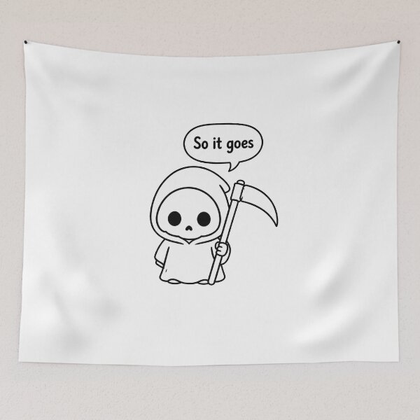 Item preview, So It Goes Grim Reaper designed and sold by Icareis-Studios.