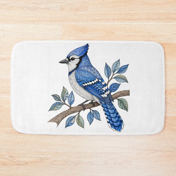 Item preview, Intricate Blue Jay designed and sold by PaintedbyCarol.