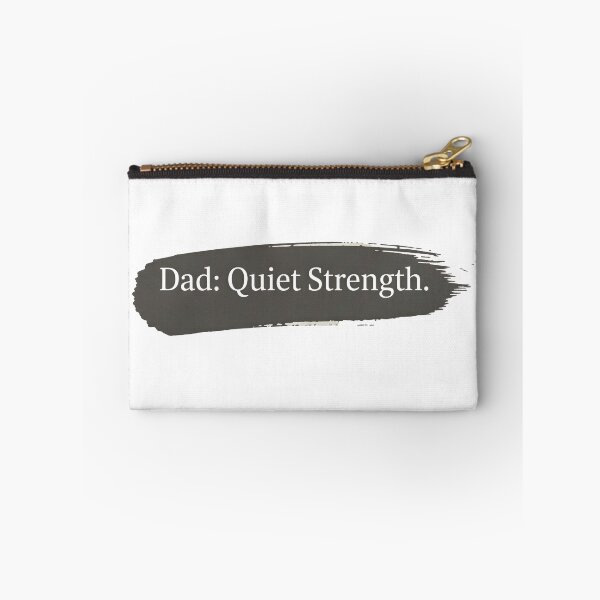 Item preview, Dad Quiet Strength Minimalist Quote designed and sold by Teeny Quities.