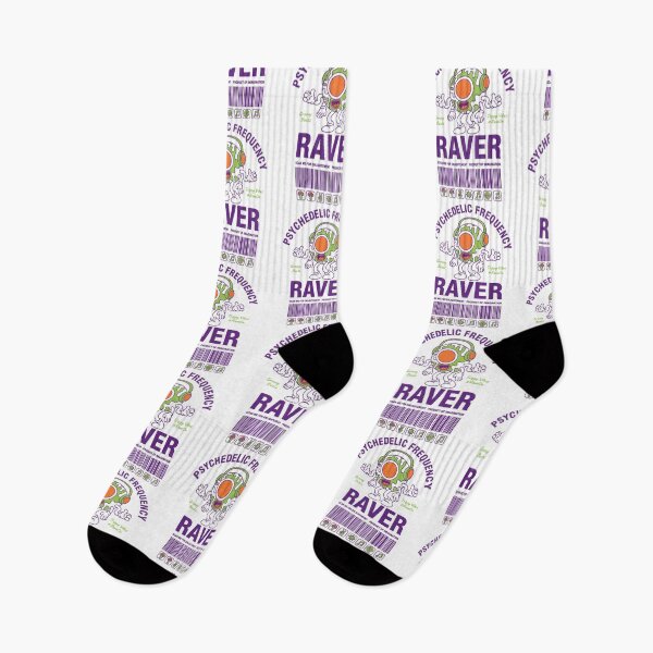 Item preview, Psychedelic Frequency Raver Trippy Mushroom Rave designed and sold by LuminOrb.