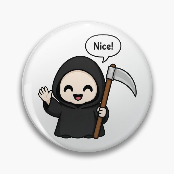 Item preview, Nice! Grim Reaper designed and sold by Icareis-Studios.