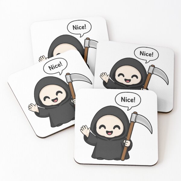 Item preview, Nice! Grim Reaper designed and sold by Icareis-Studios.