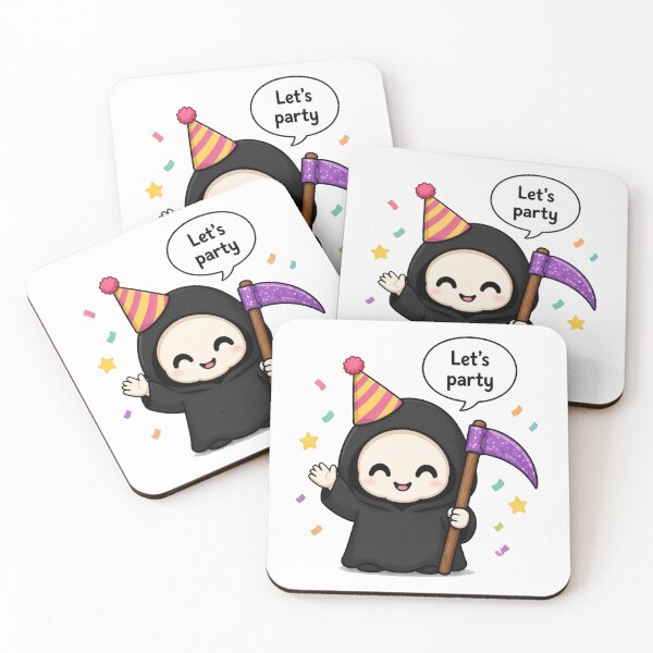 Item preview, Let’s Party Grim Reaper designed and sold by Icareis-Studios.