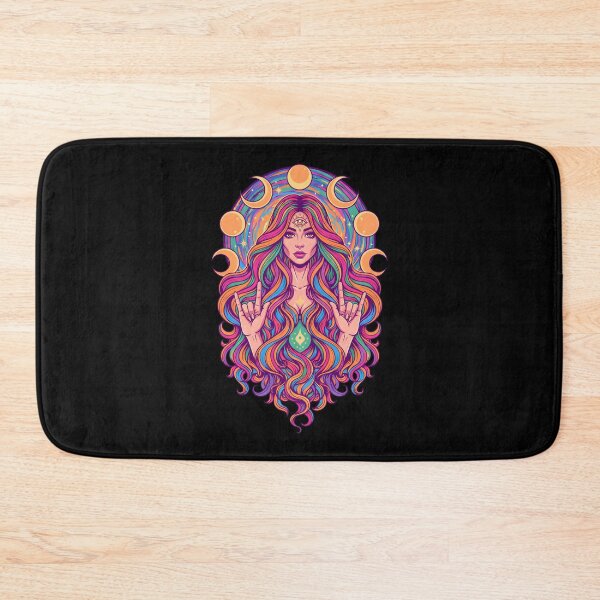 Item preview, Hippie Music Trippy Mushroom Tie Dye Rave designed and sold by LuminOrb.