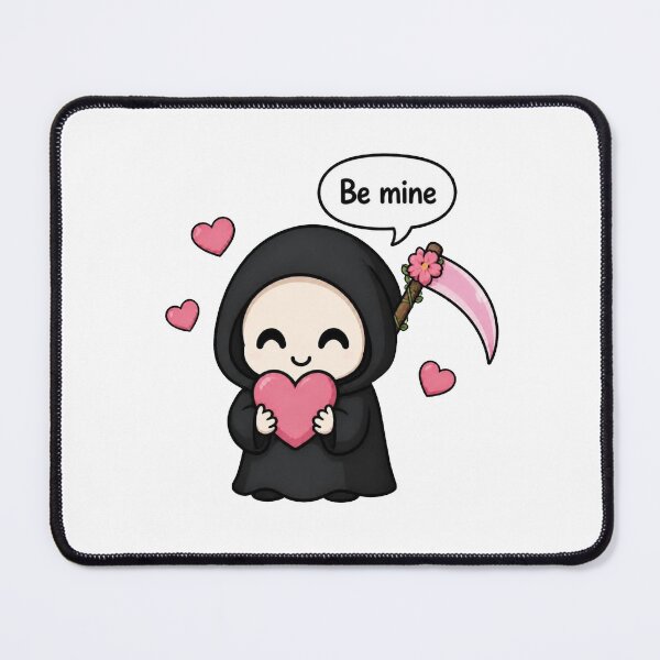 Item preview, Be Mine Grim Reaper designed and sold by Icareis-Studios.