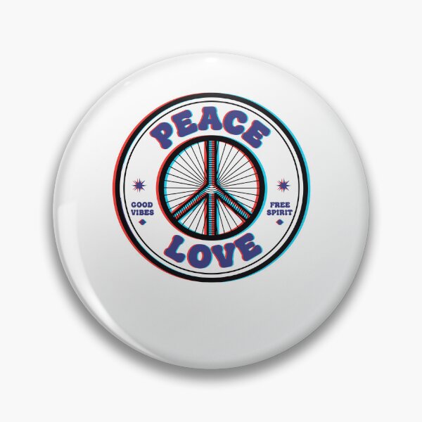 Item preview, Hippie Psychedelic Peace Sign Peace Love designed and sold by LuminOrb.