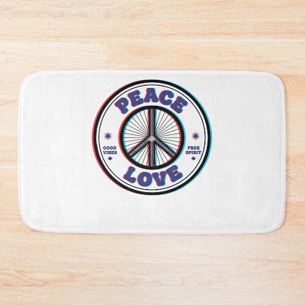 Item preview, Hippie Psychedelic Peace Sign Peace Love designed and sold by LuminOrb.