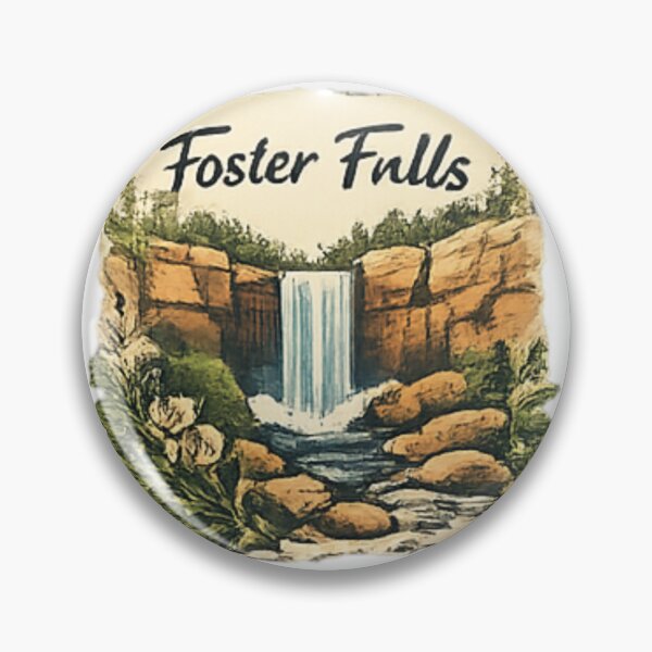 Item preview, Foster Falls - Tennessee nature designed and sold by DamioPolArt.