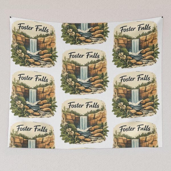 Item preview, Foster Falls - Tennessee nature designed and sold by DamioPolArt.