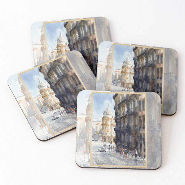 Item preview, Porto Street Watercolor designed and sold by caracatita75.