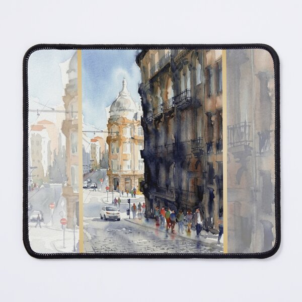 Item preview, Porto Street Watercolor designed and sold by caracatita75.