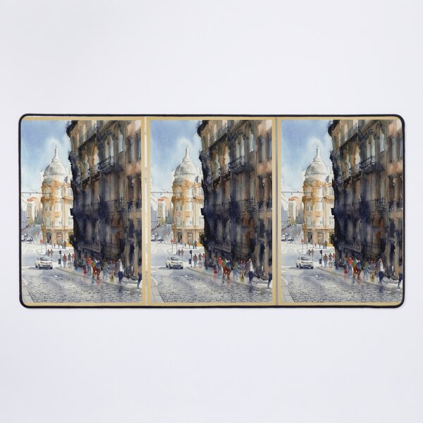 Item preview, Porto Street Watercolor designed and sold by caracatita75.