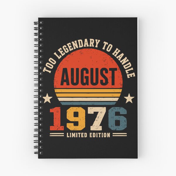 Item preview, Too Legendary To Handle August 1976 Vintage Birthday designed and sold by Imaginationbeyond.